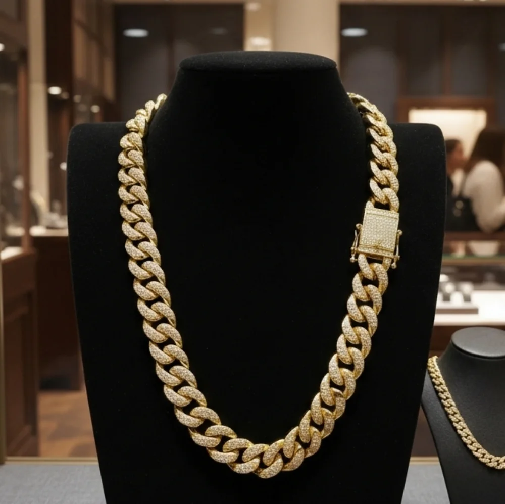 Iced Miami Cuban Necklace